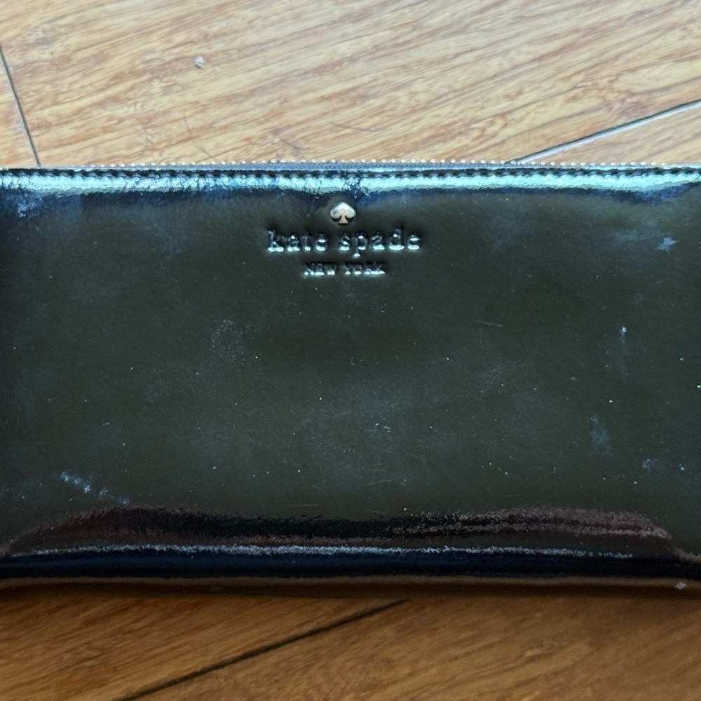 Kate Spade - Black Patent
Leather Wallet